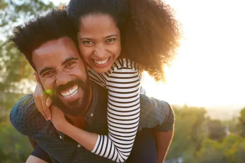 bad habits for teeth happy couple